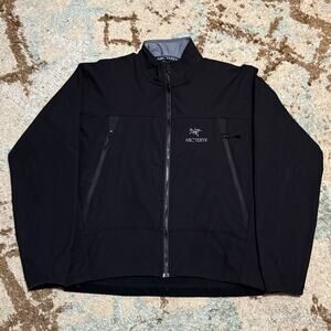 Vintage Arcteryx Gamma Black Softshell Jacket Mens Size XL Arc'teryx Outdoors